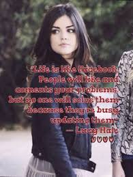 Lucy Hale Quotes on Pinterest | Ezra And Aria, Ian Harding and ... via Relatably.com