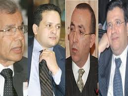 De droite à gauche Mohamed Moatassim, Rochdi Chraibi, Yassine Mansouri, Abdellatif Menouni. A proximité - 5366888-8007203