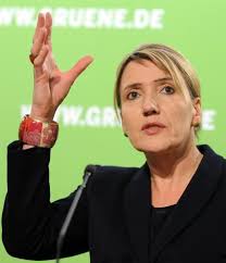 Berlin - Die neue Vorsitzende der Grünen, Simone <b>Peter, will</b> ihre Partei mit <b>...</b> - 1102374_1_popup_image_7b4a64cc1965c10d