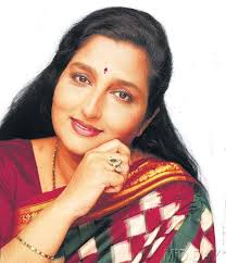DEC 1ST NATIONAL STADIUM:A DATE WITH ANURADHA PAUDWAL. THE SONGS OF LATA MANGESHKAR AND OTHER SINGERS. WILL ENCHANT YOU ON DEC 1ST 2013 - singer-anuradha-paudwal-beautiful-look-still