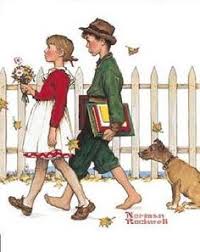 Image result for painting of norman rockwell