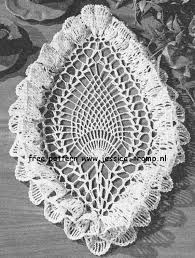 Image result for vintage crochet pineapple doily