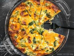 Easy Crustless Quiche (Broccoli Cheddar and Bacon!) - Budget Bytes