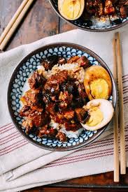 Lu Rou Fan (Taiwanese Braised Pork Rice Bowl) - The Woks of Life