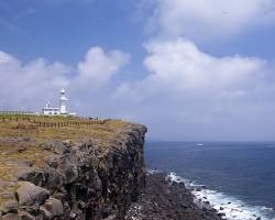 제주도 마라도 풍경 산책로 성당 등대, AI로 생성