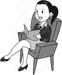 Image result for sitting down cartoon