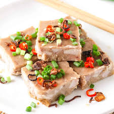 Chinese Steamed Yam / Taro Cake – My Plantiful Cooking