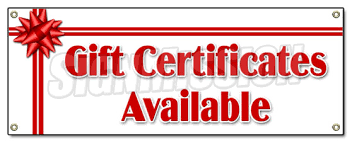 Image result for gift certificates