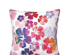Cuscino decorativo con stampa floreale