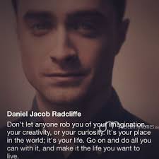 Daniel Radcliffe Quotes. QuotesGram via Relatably.com