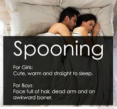 Spooning Differences Girls Vs Boys | WeKnowMemes via Relatably.com
