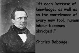 Charles Babbage&#39;s quotes, famous and not much - QuotationOf . COM via Relatably.com