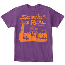 Science is Real Purple T-Shirt (Unisex) – They Might Be Giants