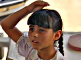 Angelica Torres as Little Girl at Santa Junta Mission - tve116352-1664-19851001-0