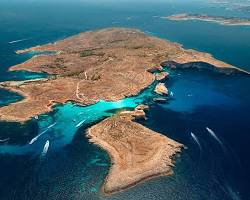 Image of Comino island in Malta