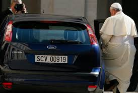 Image result for pope francis ford focus