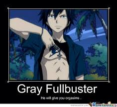 Gray Fullbuster by kittykiy - Meme Center via Relatably.com