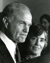 John and Annie Glenn at the Democratic National Convention in New York, 1976 - OCA_GlennArchives_G094-12-2x
