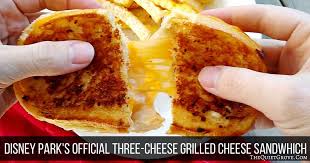 Disney Park's Official Three-Cheese Grilled Cheese Sandwich ...