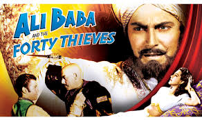 Image result for images of 1944's ali baba and the forty-thieves