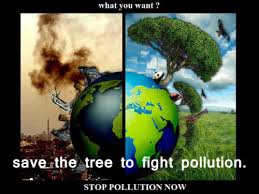 Slogan on pollution - प्रदूषण को रोको via Relatably.com