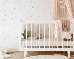 Image of Stripes or polka dots in blush and white white and pink nursery wallpaper