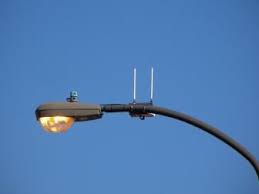 Image result for small cellular antennas on utility poles picture