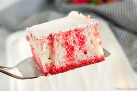 Strawberry Jello Poke Cake Recipe