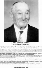 Niagara Falls Sports Wall of Fame - John (Pepper) Martin Builder baseball ... - 91895-506253