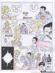 The Decisive Battle Of Goku Vs Superman by maclufetz - Meme Center via Relatably.com
