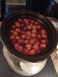 Appetizer Grape Jelly and Chili Sauce Meatballs or Lil Smokies ...