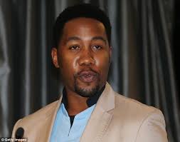 Special guest: Ndaba Mandela, grandson of Nelson Mandela, in City shirt at press conference - article-0-1AC425DB000005DC-198_634x499