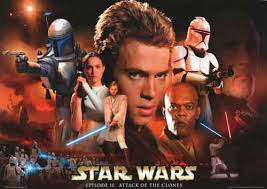 Image result for attack of the clones poster