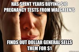 Has spent years buying $10 pregnancy tests from Walgreen&#39;s Finds ... via Relatably.com