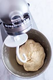 Easy Stand Mixer Pizza Dough - My Eclectic Bites
