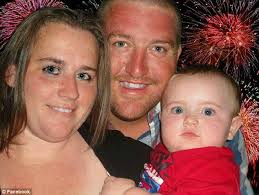 Family drama: Crystal Crawford McClure, left, her husband, Christoper, center, and their young son, Christopher Jr, right, were involved in a collision in ... - article-2281081-17AE1A04000005DC-526_634x477