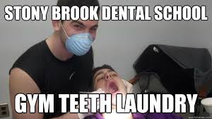 Stony Brook Dental School Gym Teeth Laundry - Penner Does Dental ... via Relatably.com