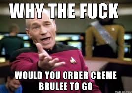 A customer complained the dessert was soupy - Meme Fort via Relatably.com