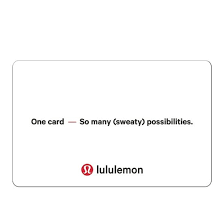 Lululemon $100 Gift Card [Digital] Lululemon 100 Digital.com - Best ...