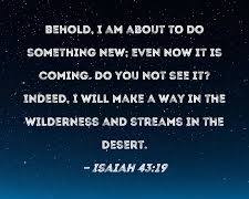 Image of Isaiah 43:19 Bible verse