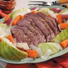 Image result for corned beef and cabbage pictures
