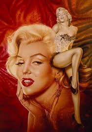 Marilyn - American Goddess by Claudio Aboy Comic Art - American%2520Goddess