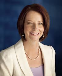 Julia Gillard (born as Julia Eileen Gillard in Barry, Wales, United Kingdom) is a famous Statesman from Australia, she is 52 years old and still alive, ... - julia-gillard_HXEJy