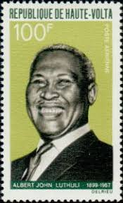 Stamp catalog : Stamp ‹ Albert John Luthuli. Albert John Luthuli. Country: Upper Volta; Series: People; Catalog codes: Michel BF 254 - Albert-John-Luthuli