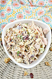 Keto Cranberry Chicken Salad - Low Carb Holiday Lunch Idea