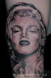 Marilyn Monroe Tattoo: Bobby Parlegrecco Owner: Bobby Parlegrecco Artist: Robbie Villacampa Our Lady of Ink Secaucus, NJ - bobby