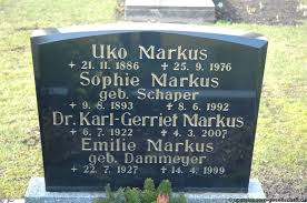 Grab von Sophie Markus (geb. Schaper) (09.08.1893-08.06.1992 ... - je111