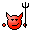 Image result for devil emoticon