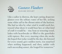Beautiful words on despair from Gustave Flaubert, Madame Bovary ... via Relatably.com