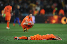 Image result for dejected dutch oranje fail to qualify for euro 2016